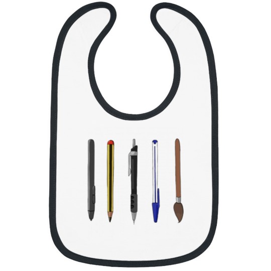 Discover Artist toolbox kit of art and office supplies Bibs