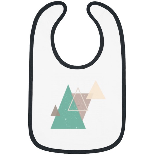 Discover Five Triangles Bibs