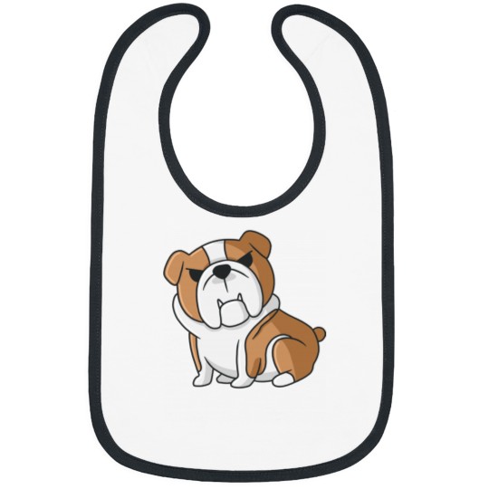 Discover Bulldog T-Shirt Bibs