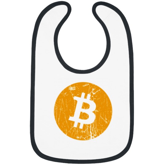 Discover Bitcoins symbol Bibs