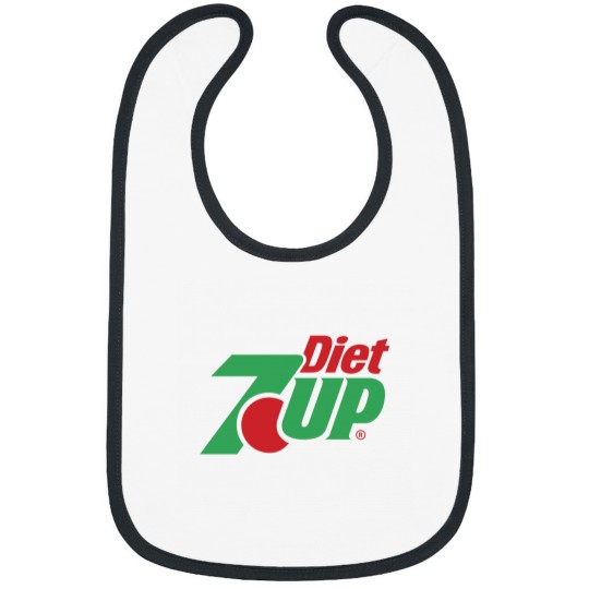 Discover 7 Up Diet Old Bibs
