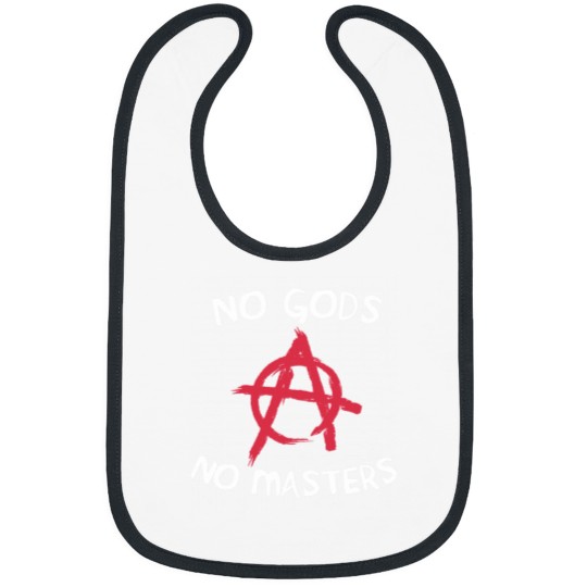 Discover No Gods No Masters Bibs