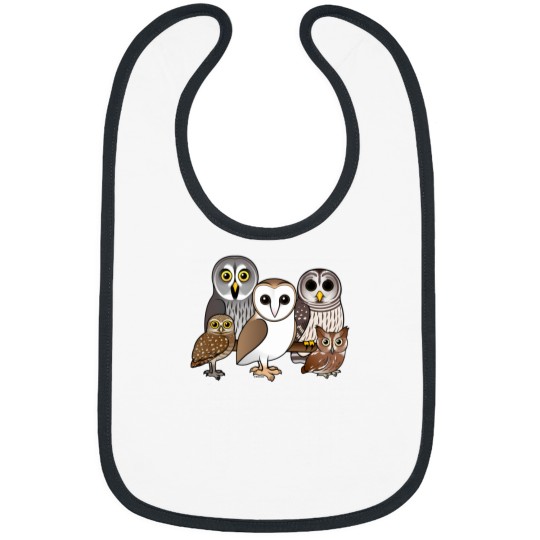 Discover Five Cute Owls By Birdorable Bibs