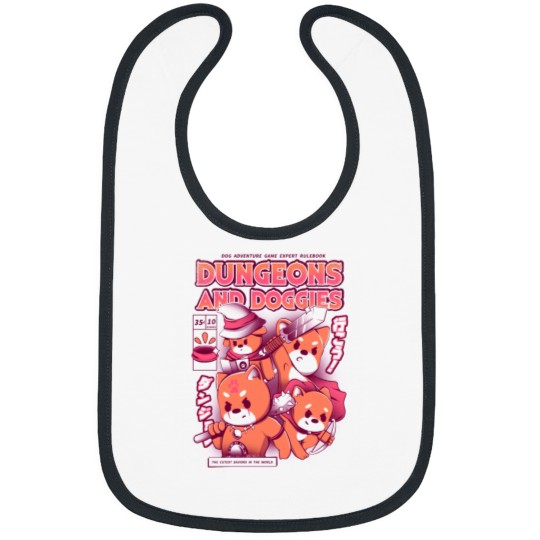 Discover Dungeon and Doggies Bibs