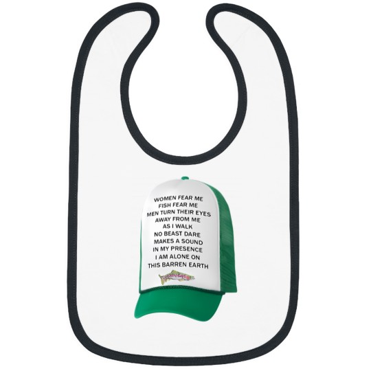 Discover I Am Alone On This Barren Earth Bibs