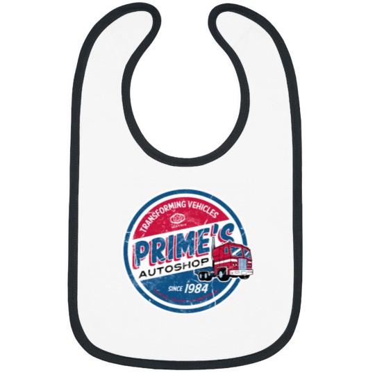 Discover Primes Autoshop Vintages Distressed Style Garage Bibs