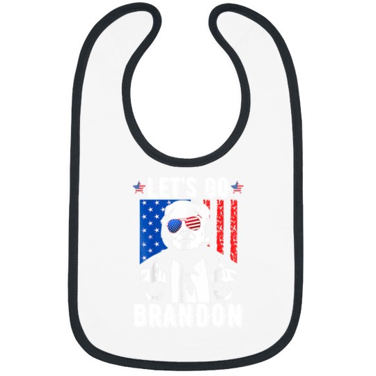 Discover Let’s Go Brandon  Funny Usa Flag Bibs