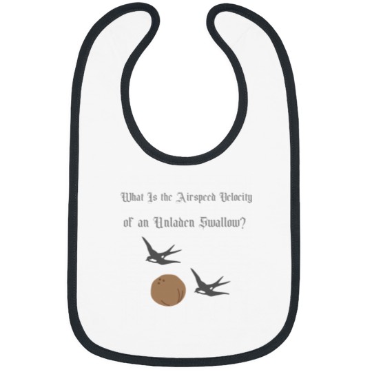 Discover Velocity of an Unladen Swallow Bibs
