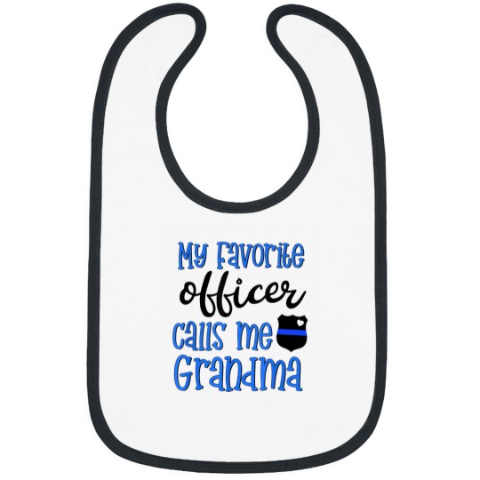Discover Police Family Gift My Favorite Officer Calls Me G Bibs