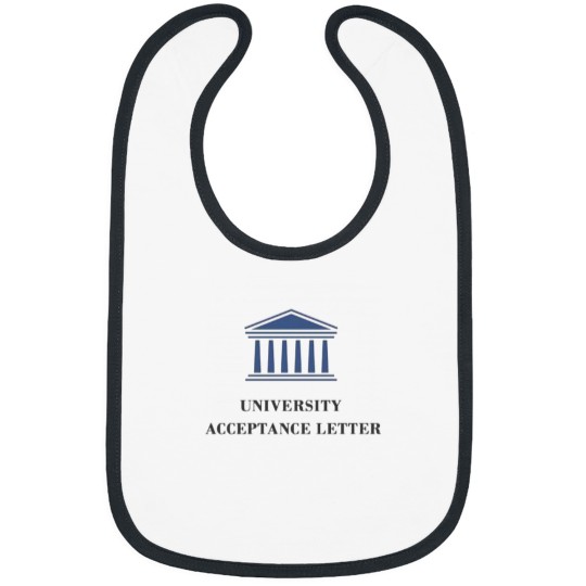 Discover University Acceptance Letter Bibs