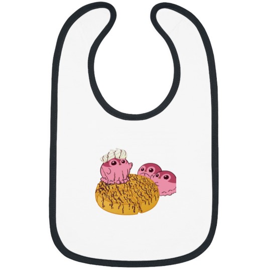 Discover Penguinscoops - Statue over Waffle Bibs