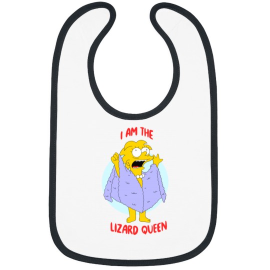 Discover Lizard Queen Bibs