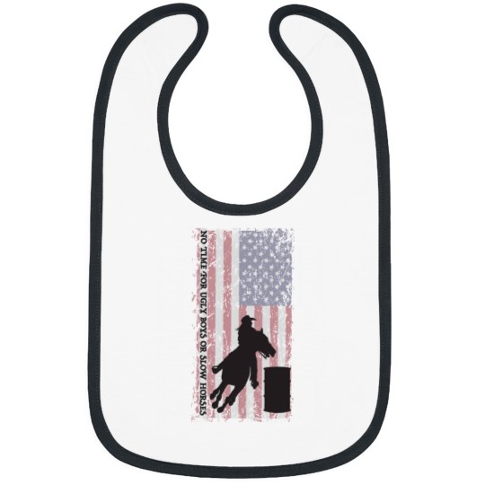 Discover Barrel racer t shirt horse racing and rodeo girls Bibs