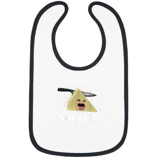 Discover Who Cut the Cheese Food Pun Joke Bibs