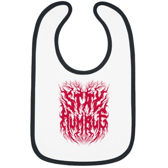 Discover Stay Humble - Grunge Aesthetic - 90S Black Metal (2) Bibs