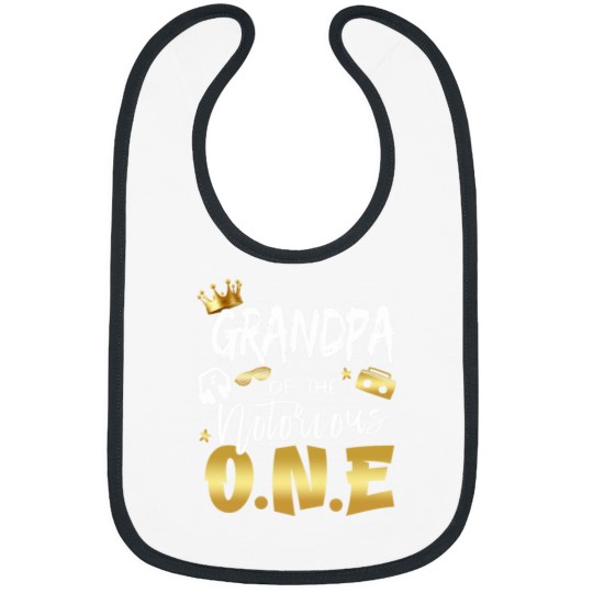 Discover Grandpa Of The Notorious One Old School Hip Hop 1st Birthday Bibs