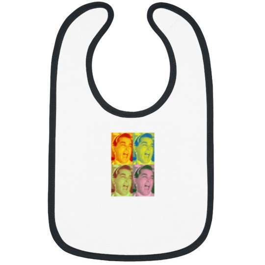 Discover Ray Liotta Laugh mafias gangster movie Goodfellas painting multicolor Essential Bibs
