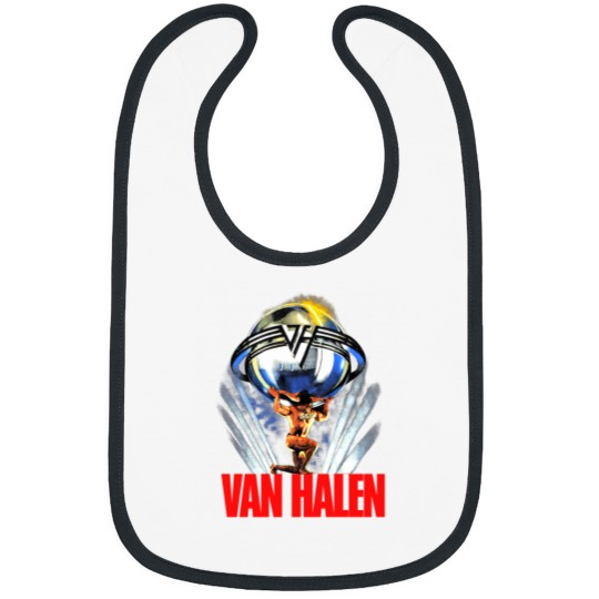 Discover Vintage van 5150 86 tour paper thin Bibs