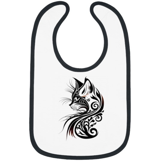 Discover Cute Tribal Cat Bibs