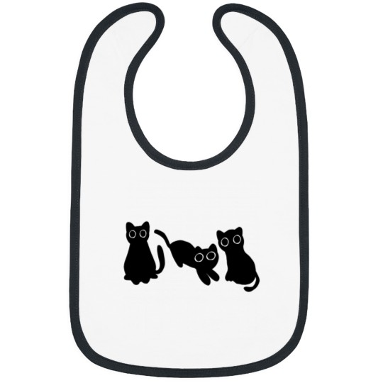 Discover The Three Black Cats Classic Bibs