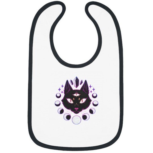Discover Lunar Cat Classic Bibs