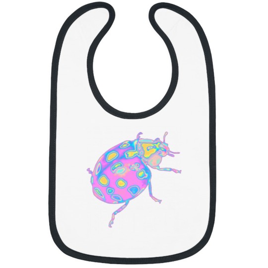 Discover Ladybug Bibs