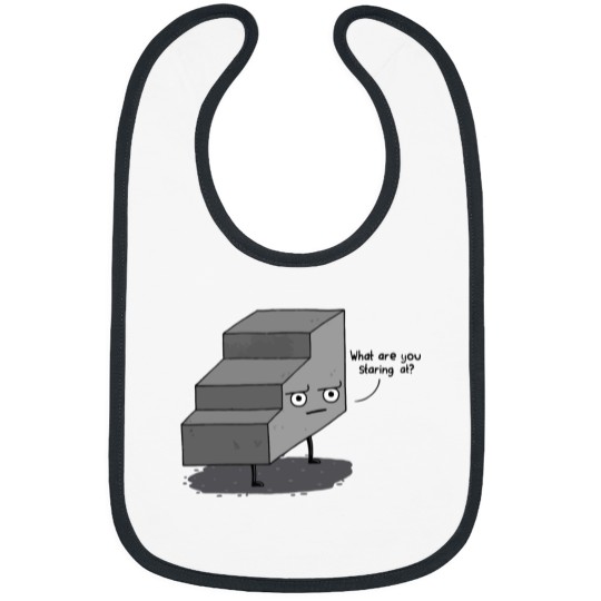 Discover Staring Stairs Bibs