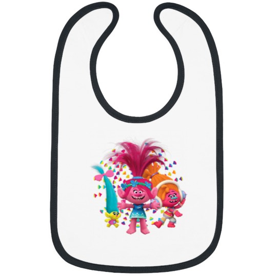 Discover Dreamworkss Trolls Lady Trolls Bibs
