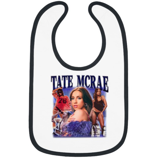 Discover Tate Mcrae Bibs, Vintage Music Bibs