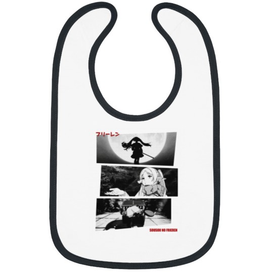 Discover Sousou No Frieren Frieren Halftone Design Bibs