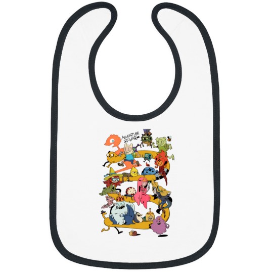 Discover Adventure Time Character'S Adventure Time Bibs