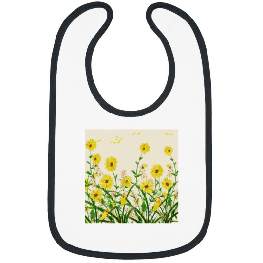 Discover Yellow Wildflowers Classic Bibs