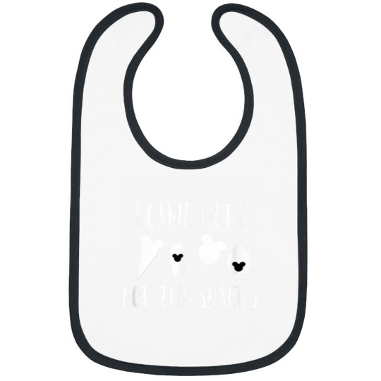 Discover I Came Here For The Snacks Snacks Foodie Gift Bibs