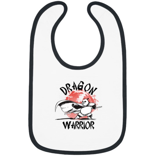 Discover Kung Fu Panda Dragon Warrior Action Pose Portrait Bibs