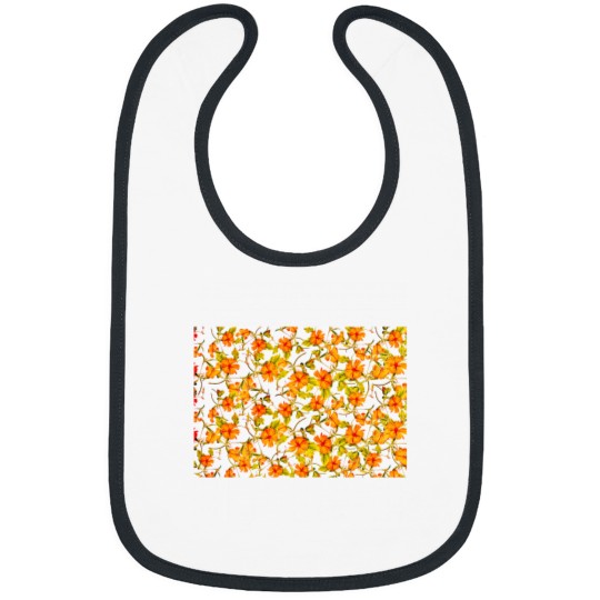Discover Yellow Flowers Premium Scoop Bibs