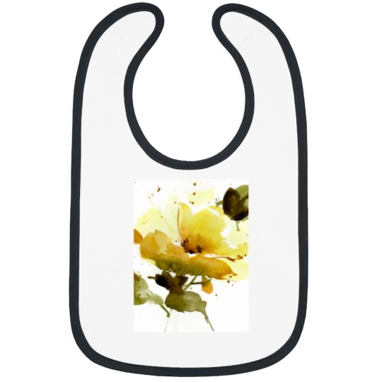 Discover Yellow rose Graphic Bibs