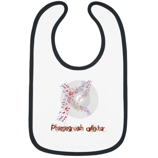 Discover Phonograph cylinder Classic Bibs