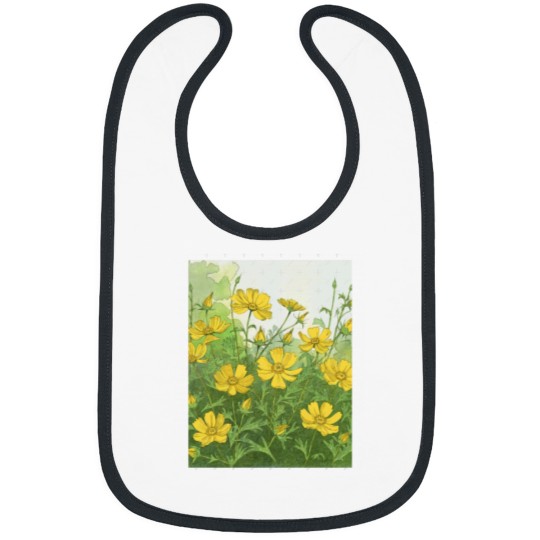 Discover Golden Cosmos Bloom Classic Bibs