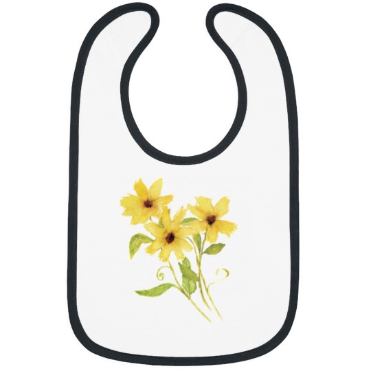 Discover Yellow Flowers Classic Bibs
