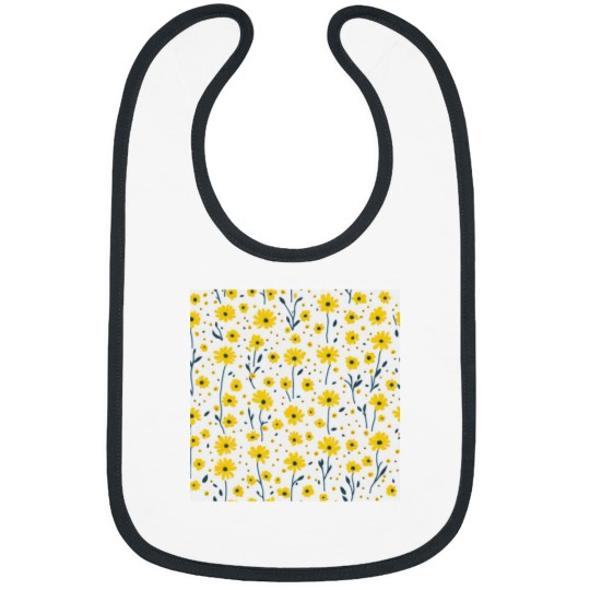 Discover Field of Daisies Premium Scoop Bibs