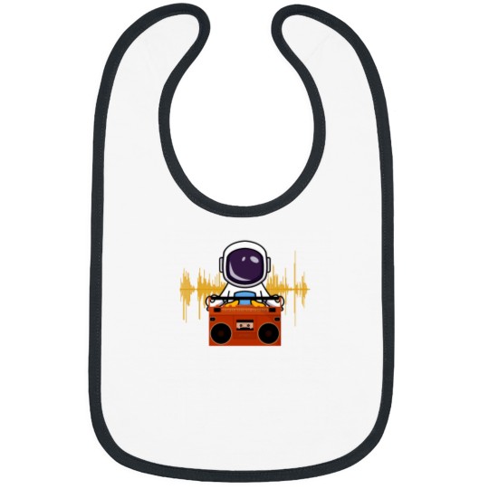Discover Cosmic Sound - Astronaut Essential Bibs