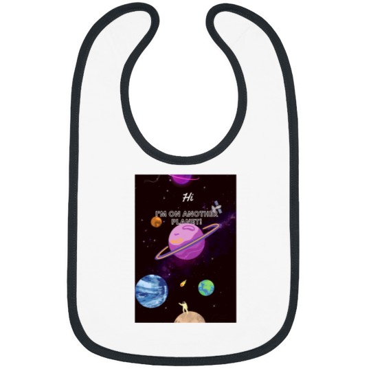 Discover I'M ON ANOTHER PLANET Classic Bibs