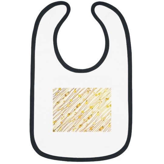 Discover Golden Creepy Flowers Classic Bibs