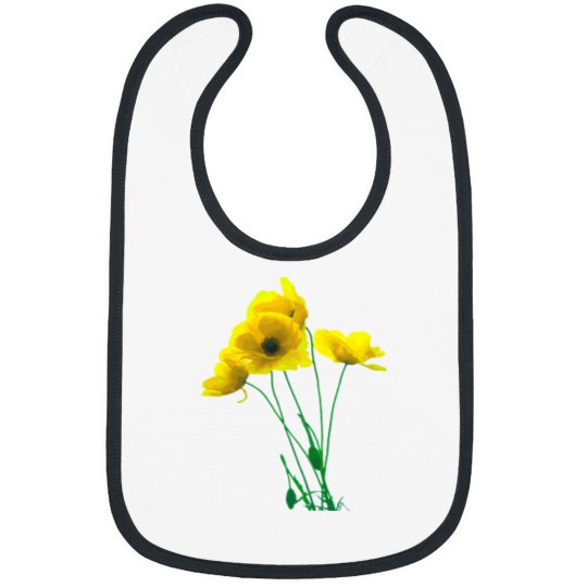 Discover Yellow Californias Poppy Artistic Design Vector Classic Bibs