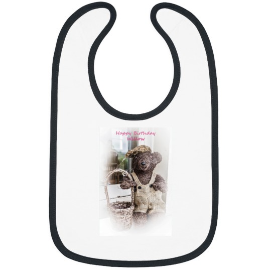 Discover Happy Birthday Willow Active Bibs