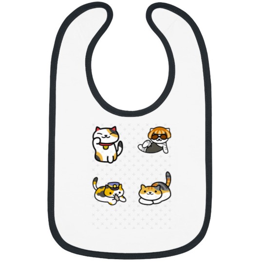 Discover Neko Atsume Classic Bibs