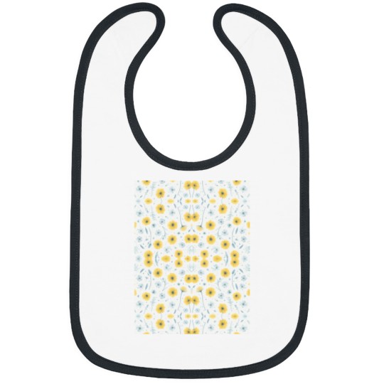 Discover Delicate dandelion in a meadow pattern Graphic Bibs
