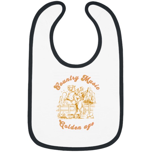 Discover Country Music Golden Age (1) Bibs