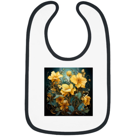 Discover Yellow Flowers Classic Bibs