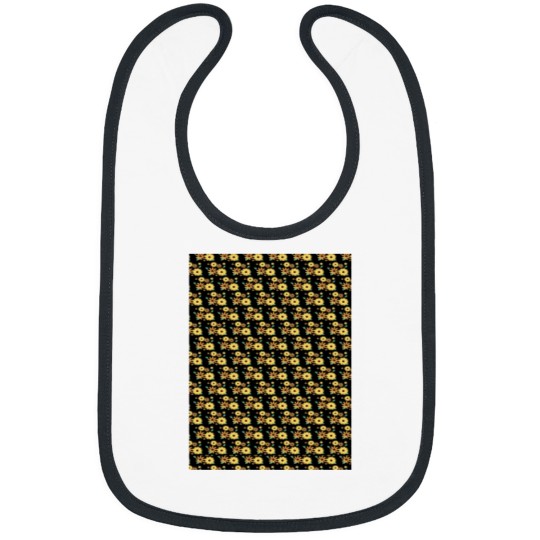 Discover Cute Sunflower Pattern - Sunflower Lovers Gift Graphic Bibs